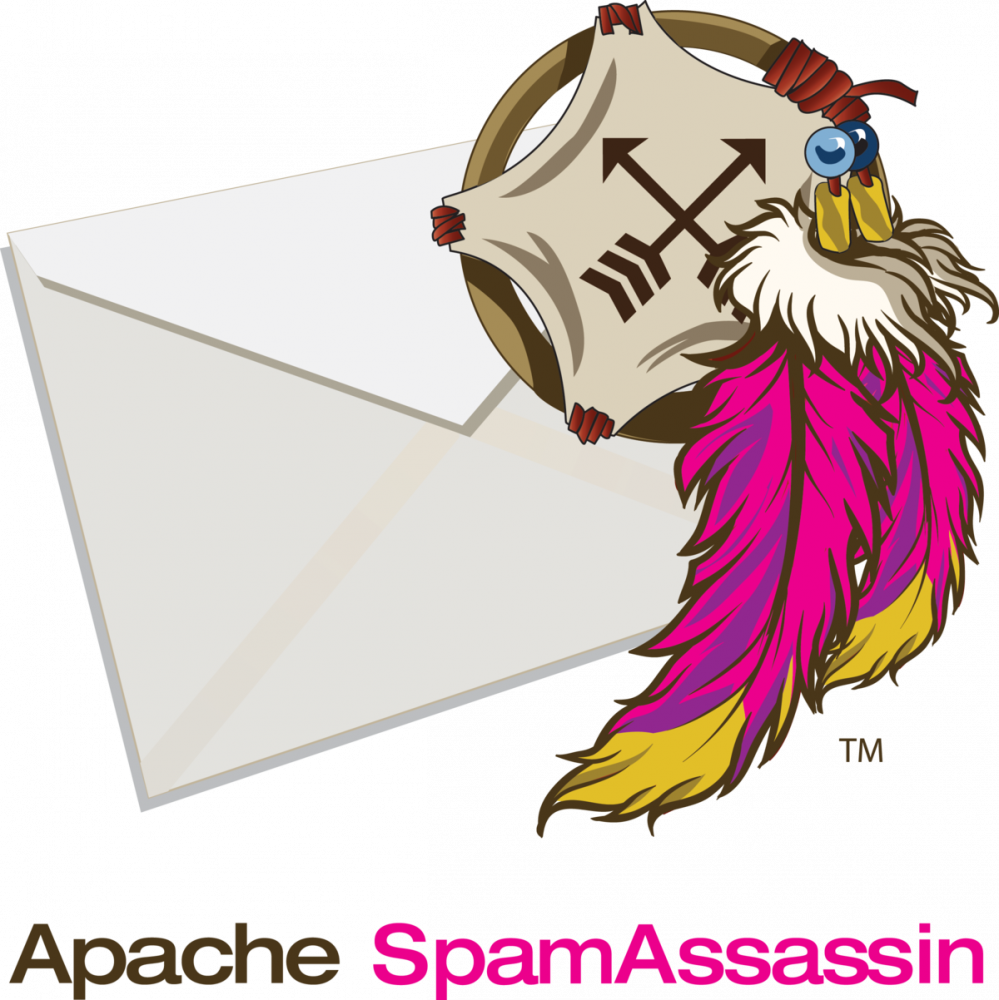 SpamAssassin Logo Pink Grey | A2 Hosting | A2 Hosting