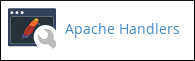 cPanel - Advanced - Apache Handlers icon