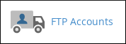 cPanel - Files - FTP Accounts icon